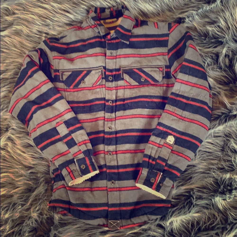 Dakota grizzly  fleece lined coat